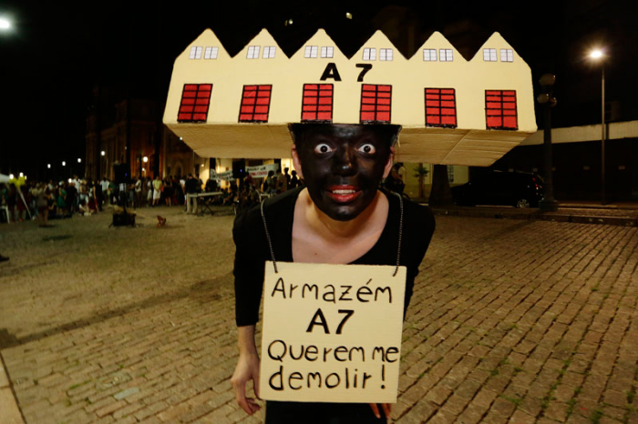 Ativistas não querem a derrubada de nenhum armazém | Tânia Meinerz/JÁ