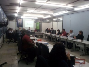 Reunião na Câmara Municipal à convite do vereador Comassetto / Fotos Felipe Uhr