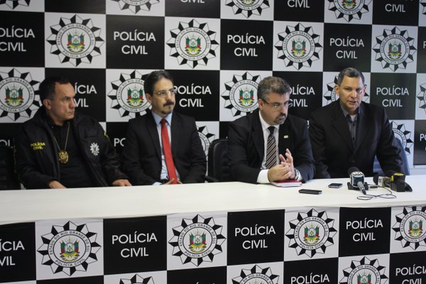 Polícia e CGU realizam coletiva sobre operação Antracito/Divulgação PC