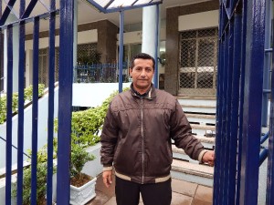 João viu o momento em que o muro caiu: "parecia uma explosão"