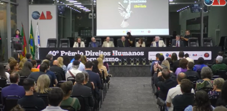 Prêmio Direitos Humanos de Jornalismo  entrega troféus aos vencedores de 2024